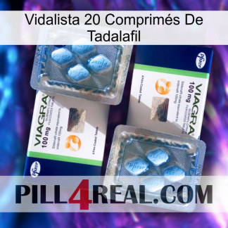 Vidalista 20 Comprimés De Tadalafil viagra5